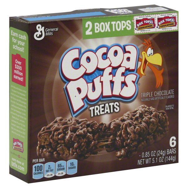 General Mills Cocoa Puffs Treats, 6 ea