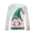 thumbnail image 4 of CEHVOM Nouveau T-shirt à Manches Longues Imprimé 3D pour Hommes, Col Rond, Ample, sous-Vêtement, Blouses et Chemises en Solde, 4 of 5