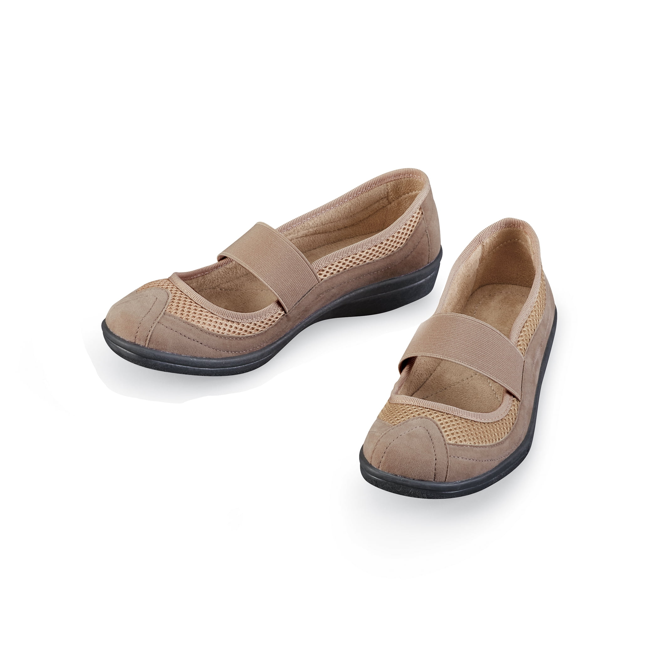 womens extra wide slip on shoes