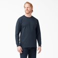 thumbnail image 2 of Dickies Men's T-Shirt Heavyweight Pocket Long Sleeve Relaxed Fit T-Shirt, Ash Gray (AG), L, 2 of 3