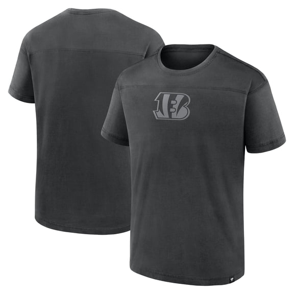 Men's Fanatics Black Cincinnati Bengals Mini Tonal T-Shirt