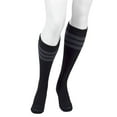 thumbnail image 2 of Juzo Men's Power Comfort Socks - 15-20 mmHg Retro Heather Gray Large, 2 of 5