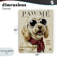 thumbnail image 4 of Stupell Industries Art Deco Pawme Dog Fashion Magazine Canvas Art, 24 x 30, by A Barefoot Stylist, 4 of 8