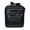 Black, variant on Retro PU Leather Shoulder Bag, Multi-Functional Convertible Backpack Satchel