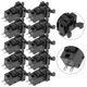 thumbnail image 3 of 10pcs Push Latch Assembly for Touch Lid Bin Repair Replacement Latch Plastic Replacement Assembly Part for Touch Lid Bin Safe, 3 of 4