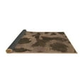 thumbnail image 2 of Ahgly Company Indoor Square Abstract Brown Modern Area Rugs, 8' Square, 2 of 4