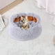 thumbnail image 5 of onlyliua para El Hogar Cama Relajante para Perros y Gatos, Acogedora y Suave, con Cojín de Piel Sintética, para Perros y Gatos Pequeños y Medianos, 5 of 6