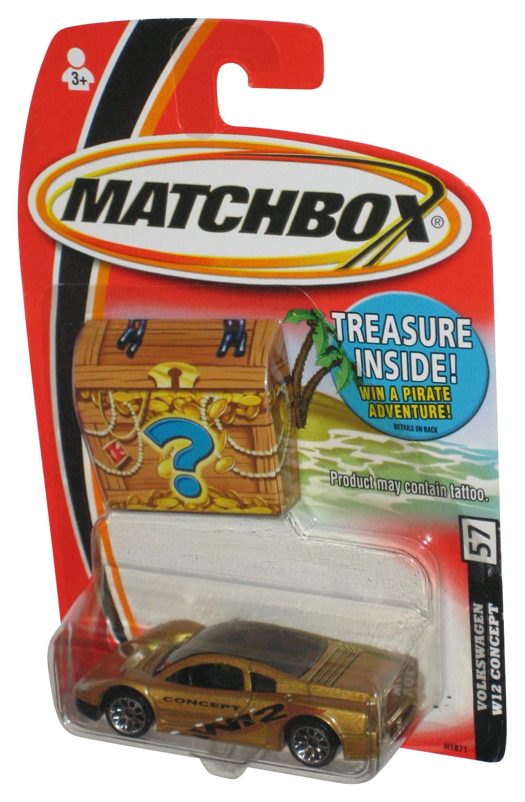 Matchbox Ford Focus (2005) Mattel Yellow Die-Cast Toy Car #68 w