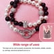 thumbnail image 4 of Cuentas de Qarigey para hacer pulseras dijes de cúbica de Zirconia con agujero grande, 4 of 6