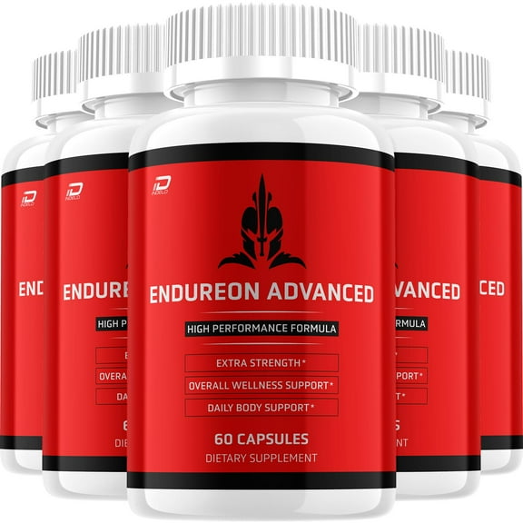Endureon Advanced for Men Capsules – EndureonAdvanced Vitamin Complex , Energy, 5 Pack, 300 Capsules