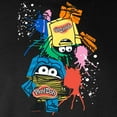 thumbnail image 3 of CafePress - Play Doh Cans Splatter Long Sleeve T Shirt - Long Sleeve Dark T-Shirt, 3 of 4