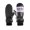 Black, variant on Women Men Ski Snow Gloves Warm Winter Gloves Mittens Non Slip Waterproof Gloves for Skiing Snowboarding Outdoor Sports Blue One Size