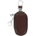 thumbnail image 1 of ZOUSSIQI 2 Pcs Key Key Holder Key Storage Pouches Key Storage Key Pouch Keys Storage Case Clothing Straps for Storage Mini Storage Carrying Pouches Artificial Leather Coffee CA919-89601, 1 of 9