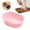 Pink, variant on KUMHONW Ellipse Cheese Cake Pan, 3.14*2.16*0.98 Inch Non-Stick Oval Cake Bread and Meat Bakeware for Oven and Instant Pot Baking (Green)