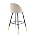 thumbnail image 6 of Modway Cordial Fabric Bar Stools - Set of 2 in Beige, 6 of 10
