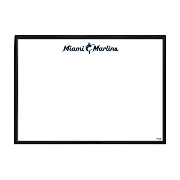 Miami Marlins 27" x 19" Dry Erase Wall Sign