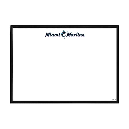 Miami Marlins 27 x 19 Dry Erase Wall Sign