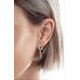 thumbnail image 3 of Gold Huggie Hoop Earrings,S925 Sterling Silver Post Dangle Hoop Earrings Gift G, 3 of 5