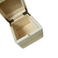 thumbnail image 2 of WHAMVOX 1Pack Jewelry Storage Box Wood Khaki Color for Family Dressing Table, 2 of 8