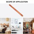 thumbnail image 3 of MasteelfCA 1Pc Smooth Safe Incense Holder Simple Incense Tube Delicate Incense Tube Brown, 3 of 8