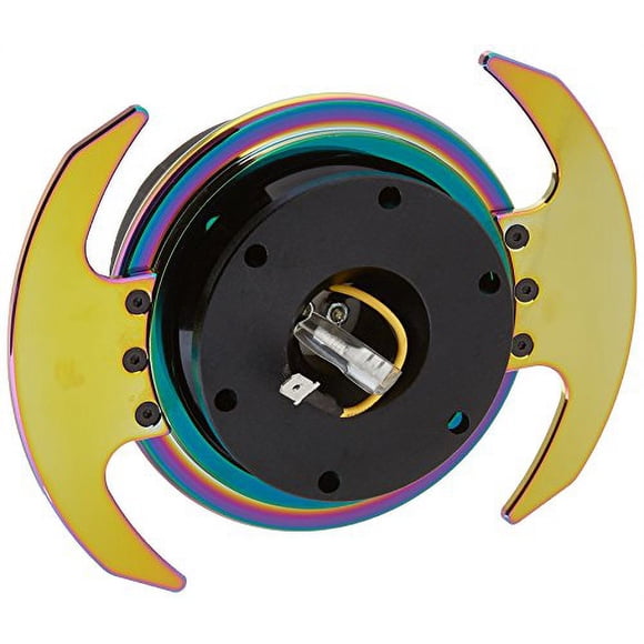 NRG Innovations SRK-650BK-MC Quick Release Kit (Neo Chrome)