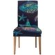 thumbnail image 2 of Funda protectora para silla elástica ABPHQTO Colful Starfish in Ocean Sea juego de 6, 2 of 4