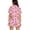 R319-Pink, variant on RMGVDSD Pajama Sets for Women 2 Piece Halloween Ghost Pumpkin Print Pajamas Short Sleeve Top and Shorts Cozy Loungewear Outfit for Holiday Party