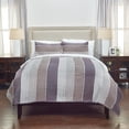 thumbnail image 2 of Rizzy Home Olivia Grace Cotton Quilt in Gray King, 2 of 10