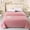 Pink-Free Size, variant on Yokan Taffeta Reversible Blanket, Luxury Velvet Quilts, Soft Polyester Throw Blanket for Couch, Bed & Office Nap, Perfect Gift Blanket, Cozy Bed Quilts, Multi-Seasonal Use