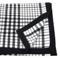thumbnail image 2 of Fennco Styles Timeless Plaid with Banded Edge Design 100% Cotton Table Runner 16 x 72 Inch, 2 of 3