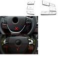 thumbnail image 3 of Chrome Steering Wheel Button Cover Trim For BMW 5 6 7 GT F01 F02 F06 F07 F10 F12, 3 of 5