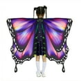 thumbnail image 2 of SILVERCELL 3-10T Kids Butterfly Shawls Fairy Costumes for Girls Princess Cosplay Dress-Up Clothes Halloween Costumes Birthday Party Gifts Idea, 2 of 3