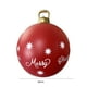thumbnail image 2 of Bola inflable navideña de PVC de 60 cm, adornos, bola grande de soplado de Navidad para patio (J), 2 of 6