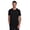 Black, variant on Active Men's Tonal Micro Stripe Quick Dry Moisture Wicking Workout T-Shirt