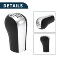 thumbnail image 5 of Unique Bargains Gear Shifter Knob 6 Speed Manual Gearbox Stick Shifter Lever Knob for Toyota Corolla 1992-2013 Plastic, 5 of 6