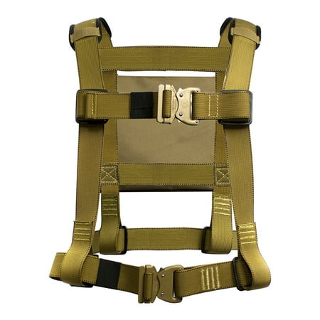 Fusion Climb Hemera Tactical Chest Carrier System Harness 23kN M-L Coyote