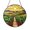 Acrylic 3.5 Inch, variant on Vineyard Hills Stained Glass Window Hanging, Landscape Suncatcher Decor