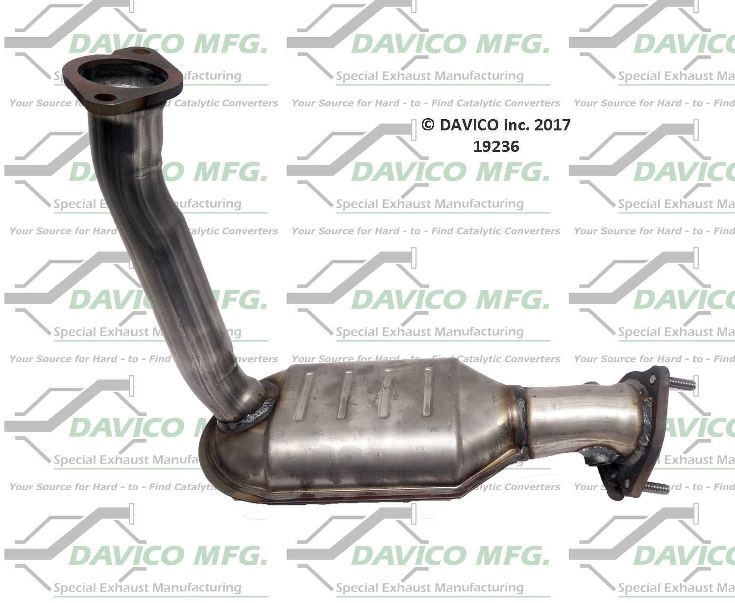 Davico Mfg 19236 Direct-Fit Catalytic Converter