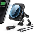 thumbnail image 1 of Cargador ESR de montaje en coche para iPhone 16, 15 y 14 W inalámbrico MagSafe, 1 of 9