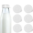 thumbnail image 6 of 6PCS Silicone Milk Bottle Replacement Caps Glass Bottle Sealing Lid for Leakproof Sealing and Freshness Preservation, 6 of 7