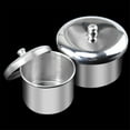 thumbnail image 3 of 3Pcs Nail Liquid Cup with Lid - Powder Powder Nail Cup Art Cover Crystal Steel Cup Nail for Container Liquid Stainless, Nail Tools, Nail File, Easter, St. Patrick'S Day, Valentine' Makeup Organizers, 3 of 5