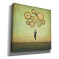 thumbnail image 2 of Epic Graffiti 'Waiting for Time to Fly' by Duy Huynh, Canvas Wall Art, 37"x37", 2 of 3