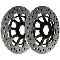 Niche Front Brake Rotor Set for Honda Goldwing 1100 CX650T Motoryccle 519-CRT2402R