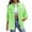 Green, variant on Dpytoraw Women's Trendy Ripped Oversized Denim Jacket Casual Long Boyfriend Distressed Denim Jacket