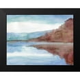 thumbnail image 2 of Stellar Design Studio 18x15 Black Modern Framed Museum Art Print Titled - Mountain Lake 7, 2 of 5