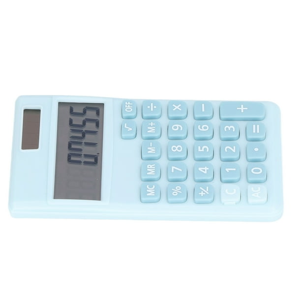 Calculadoras Pocket Pantalla Solar de 8 Dígitos Oficina Lcd con Escritorio para Ventiladores de Mesa con Pantalla de Batería ANGGREK Otros