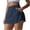 Blue, variant on Yuzhih Cozy Yoga A Line Golf Skirts for Women High Waisted Split Hem Tennis Casual Skirt Shorts with Pockets