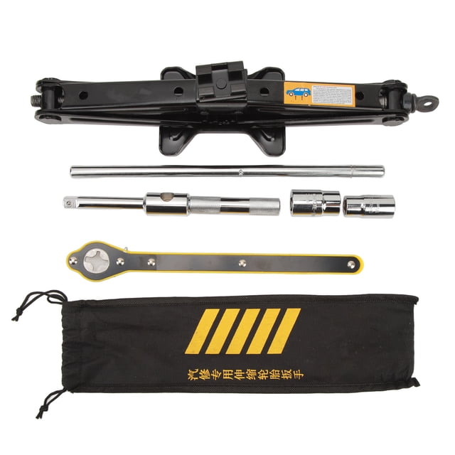 Scissor Jack Kit,Scissor Jack 3T Load Lifting Jack Scissor Lift Jack Solid Performance