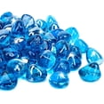 thumbnail image 3 of miduoudo-Onlyfire Reflective Fire Glass Diamonds for Natural or Propane Fire Pit, Fireplace, or Gas Log Sets, 10-Pound, 1/2-Inch, Caribbean Blue Luster, 3 of 4