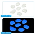 thumbnail image 4 of Unique Bargains Glow Rocks Luminous Stones Decor for Potted Plant Fish Tank White, 4 of 7